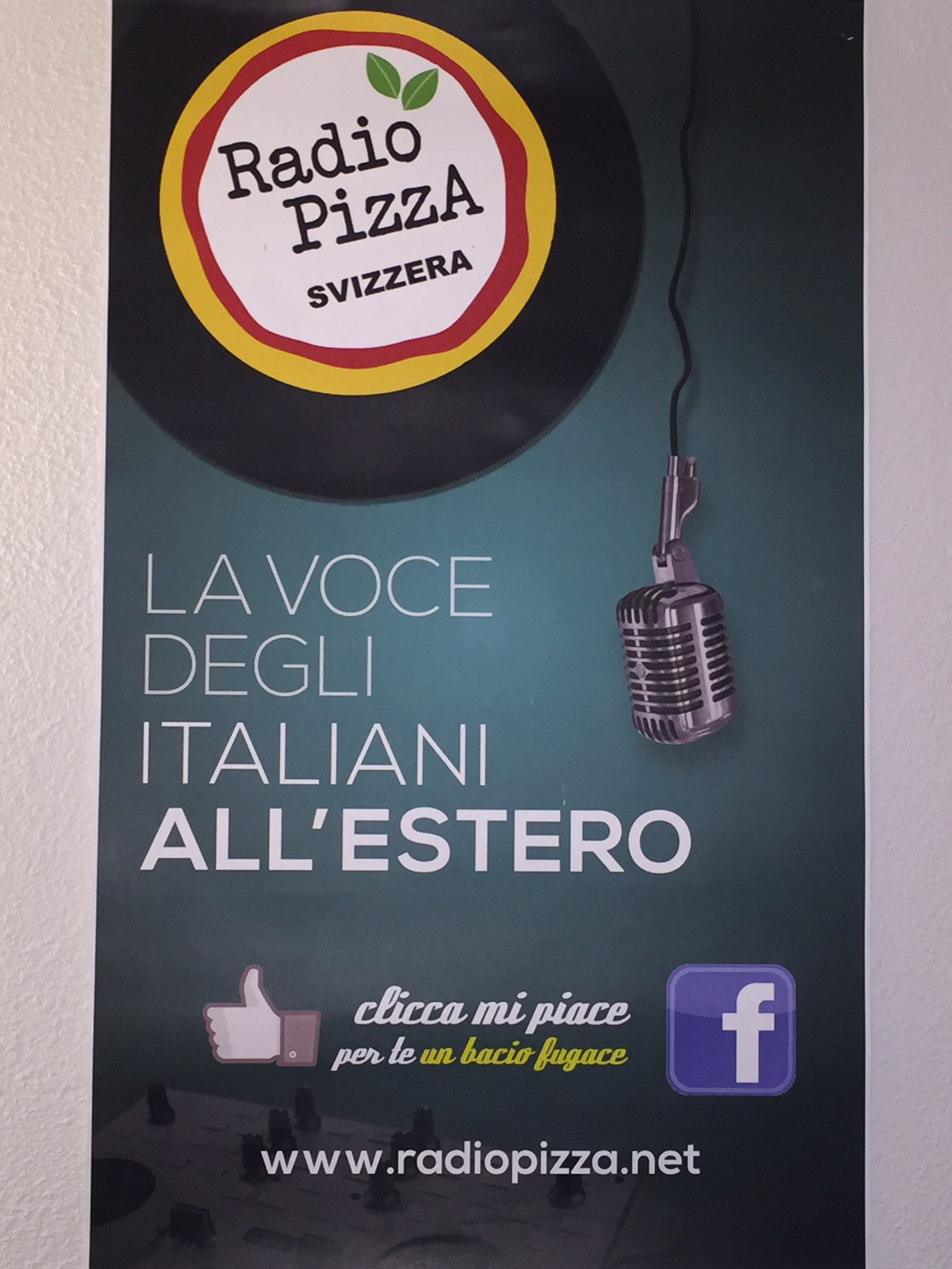 Image 1 de l'interview par la radio 'Radio Pizza' de l'agence matrimoniale de Suisse